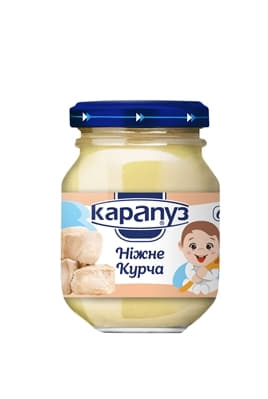 Пюре Карапуз Нiжне курча 75г