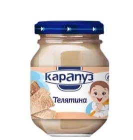 *Пюре Карапуз Телятина 75г