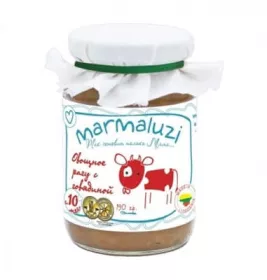 *Пюре Marmaluzi рагу з яловичини скло 190 г
