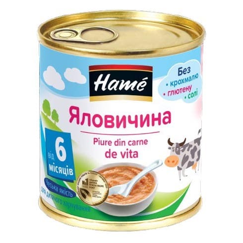 Пюре Hame говядина 100 г