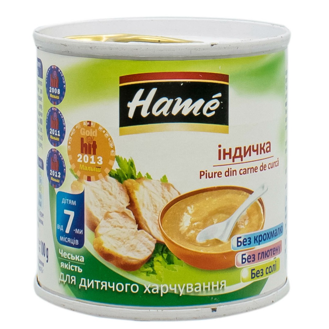 Пюре Hame индейка 100 г Пюре Hame индейка 100 г