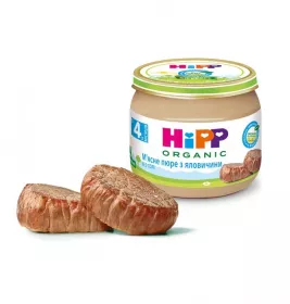 Пюре HiPP 6004 М'ясне пюре з яловичини 80 г