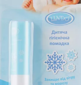 *Помада Lindo гигиеническая детская для губ Зимняя 4,5 г