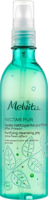 *Гель Melvita 8XZ0002 NECTAR PUR очищающий для лица 200 мл *Гель Melvita 8XZ0002 NECTAR PUR очищающий для лица 200 мл