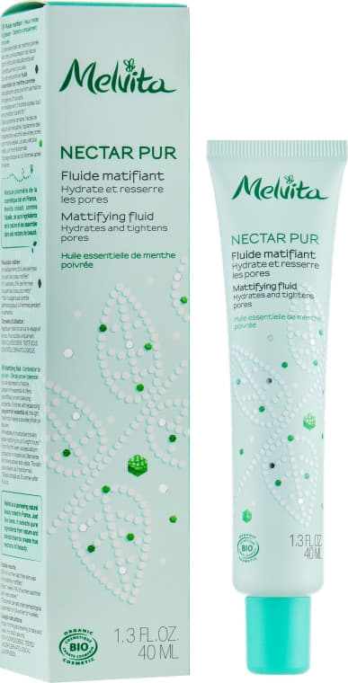 *Флюїд Melvita 8XZ0003 NECTAR PUR матуючий для шкіри навколо очей 40 мл
