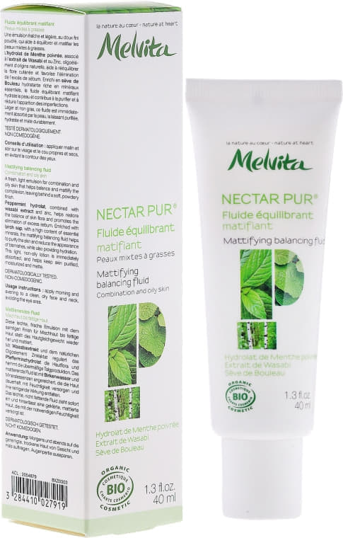 *Флюїд Melvita 8XZ0003 NECTAR PUR матуючий для шкіри навколо очей 40 мл