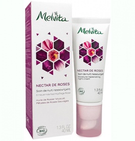 *Крем Melvita 8IZ0039 NECTAR DE ROSE нічний для обличчя 40 мл