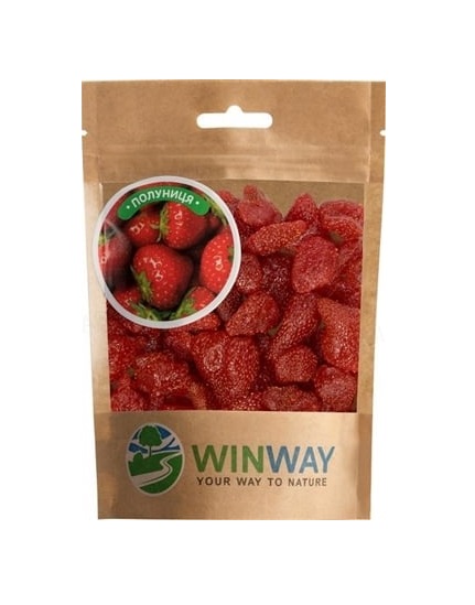 Полуниця WINWAY zip-пакет 100г