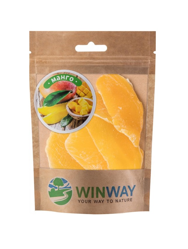 Манго сушений WINWAY zip-пакет 100г