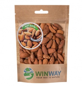 Мигдаль смажений WINWAY zip-пакет 100г