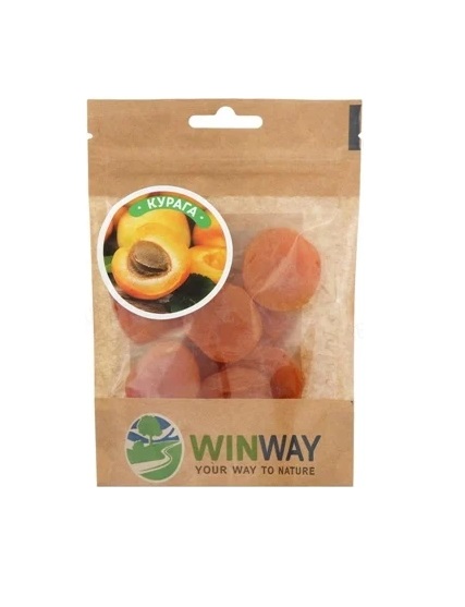 *Курага WINWAY zip-пакет 100г