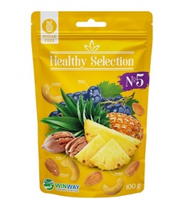 Суміш горіхів та фруктів №5 Healthy Selection WINWAY 100г