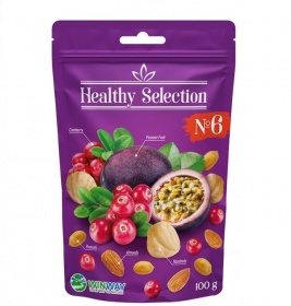 Суміш горіхів та фруктів №6 Healthy Selection WINWAY 100г