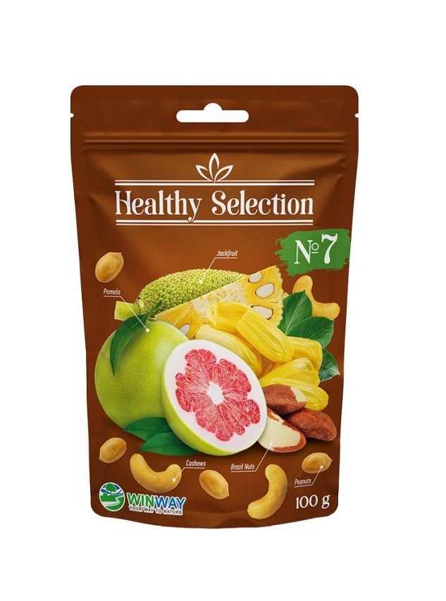 Смесь орехов и фруктов №7 Healthy Selection WINWAY 100г Смесь орехов и фруктов №7 Healthy Selection WINWAY 100г
