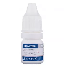 Дорзол краплі очні 2% по 5 мл у флаконі 1 шт.