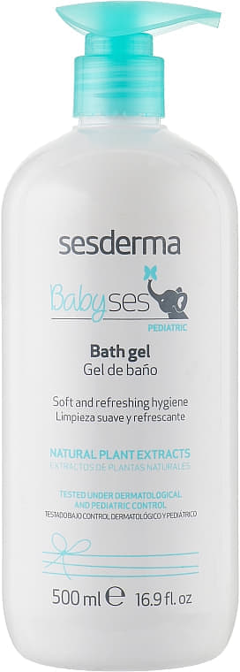 *Гель Sesderma BABYSES детский для душа 500мл *Гель Sesderma BABYSES детский для душа 500мл