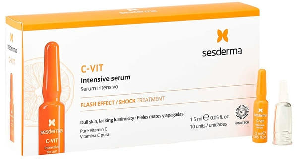 *Сыворотка Sesderma C-VIT интенсивная мгновенной красоты 10*1,5мл *Сыворотка Sesderma C-VIT интенсивная мгновенной красоты 10*1,5мл