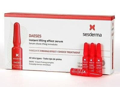 *Сыворотка Sesderma DAESES с эффектом мгновенного действия 10*1,5мл *Сыворотка Sesderma DAESES с эффектом мгновенного действия 10*1,5мл