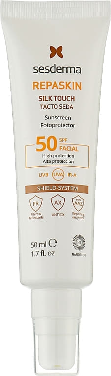 *Крем Sesderma REPASKIN silk touch солнцезащитный SPF 50+ 50мл *Крем Sesderma REPASKIN silk touch солнцезащитный SPF 50+ 50мл