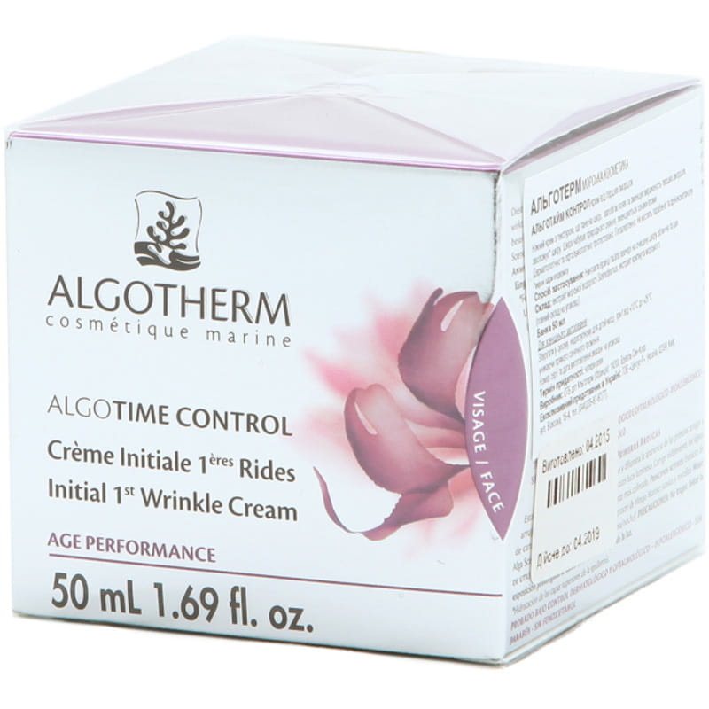 Крем OTB dpt Algotherm Альготайм контроль від перших зморшок 50 мл
