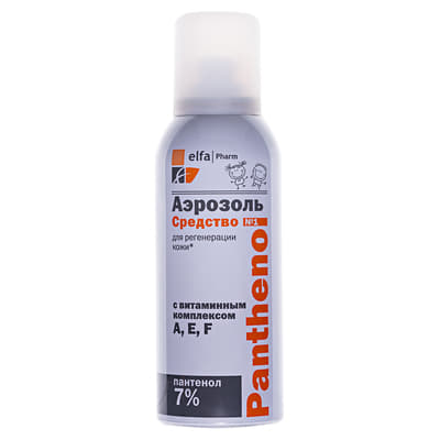 *Аэрозоль Panthenol с витаминным комплексом A, E, F 150 мл