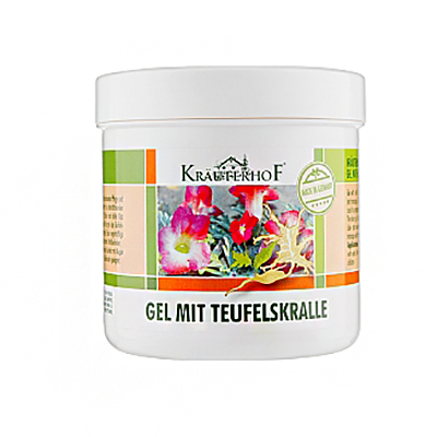*Гель Krauterhof для тіла зігріваючий з екстрактом Кігтя диявола 250 мл