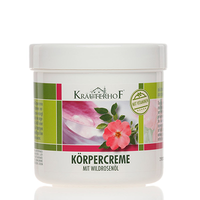 *Крем Krauterhof для тіла з олією Дикої Троянди 250 мл