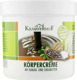 *Крем Krauterhof для тела с маслом плодов Ши и Какао 250 мл