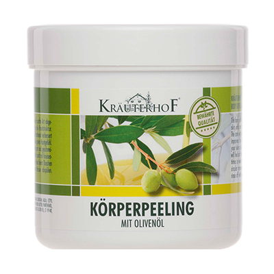 *Пілінг Krauterhof для тіла з олією плодів Оливи 400 мл