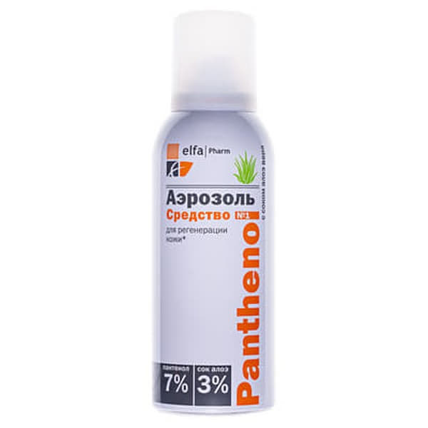 *Аэрозоль Panthenol с соком Алоэ-Вера 150 мл *Аэрозоль Panthenol с соком Алоэ-Вера 150 мл
