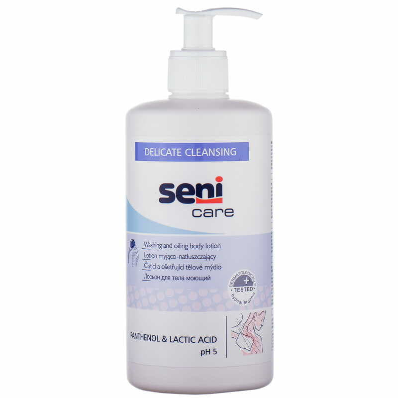 *Г SENI Care лосьон моющий д/тела,уход за сух.кожей 500мл *Г SENI Care лосьон моющий д/тела,уход за сух.кожей 500мл