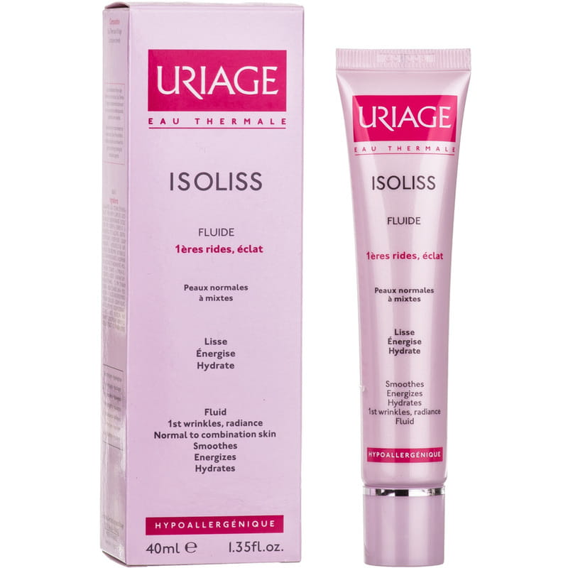 *Емульсія Uriage Ізоліс проти зморшок для чутливої комбі та нормальної шкіри 40 мл