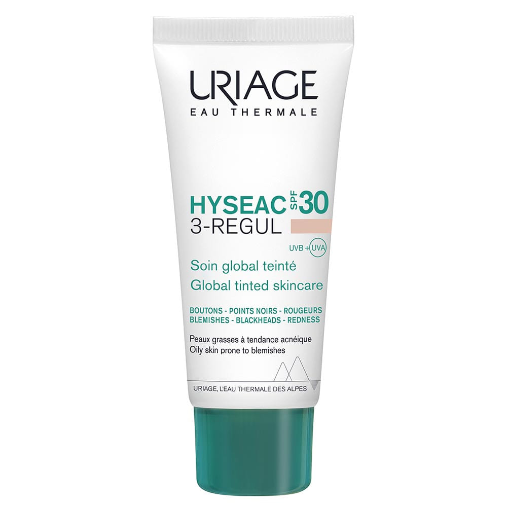 Крем Uriage Исеак 3-Regul тональний универсальный уход для лица SPF30 40 мл