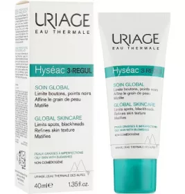 *Набор Uriage Исеак 3-Regul тонал.унив. уход SPF30 40мл+Вода мицел. терм. д/жирн. и комб. кожи 100мл