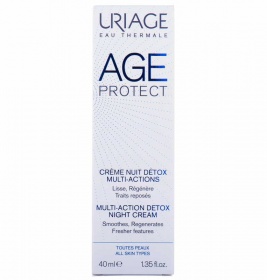 Крем Uriage AGE LIFT ревіталізуючий розгладжуючий нічний для обличчя 40мл
