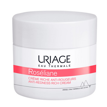 *Крем Uriage Розельян Ріш проти почервоніння для обличчя 50мл