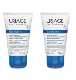 *Набір Uriage Бар'єдерм ізолюючий крем для рук, що відновлює, 2х50мл