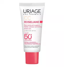 Крем для обличчя Uriage Розельян СС тонуючий проти почервонінь SPF50+ 40мл