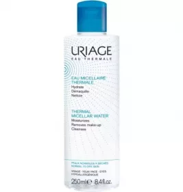 Вода Uriage мицелярная термальная для нормальной и сухой кожи лица 250 мл
