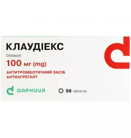Клаудиекс-Дарница таблетки по 100 мг 56 шт.