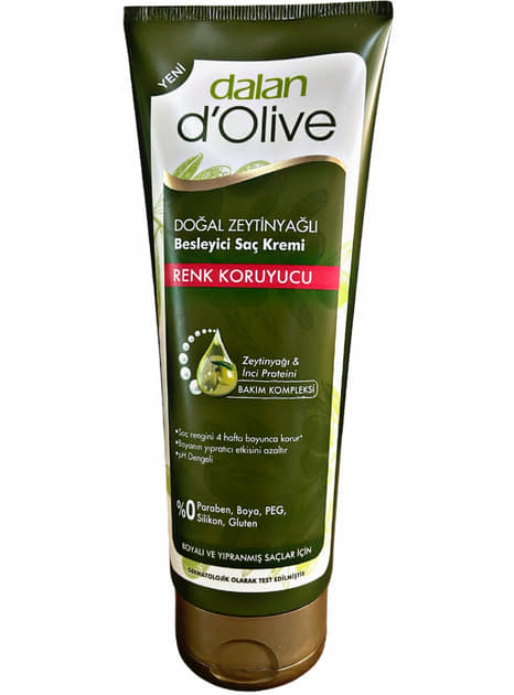 Кондиціонер DALAN D'Olive живильний для фарбованого волосся з оливковою олією 200 мл