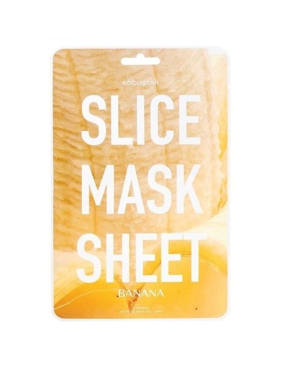 *Маска-слайс Kocostar Банан для обличчя