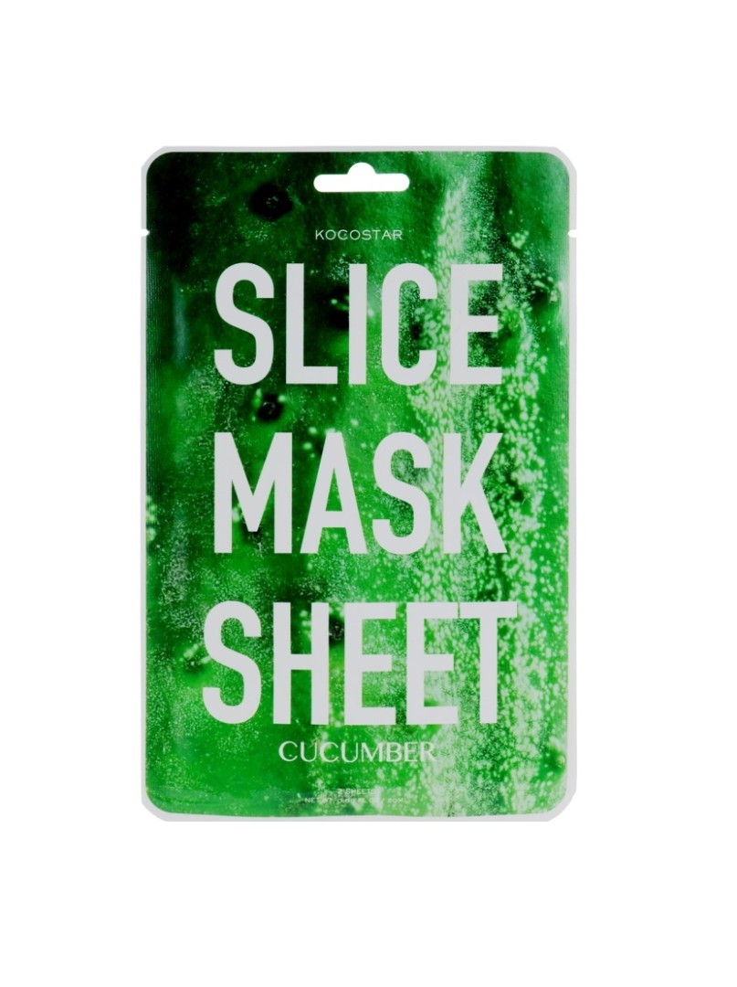 *Маска-слайс Kocostar Огірок для обличчя