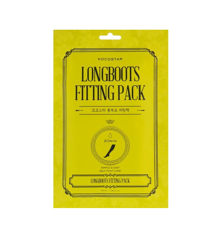 Маска-гольфи Kocostar LONG BOOTS FITTING PACK для ніг 2 шт (пара)