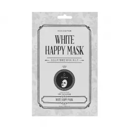 *Маска Kocostar White Happy Mask Увлажняющая и Осветляющая для лица