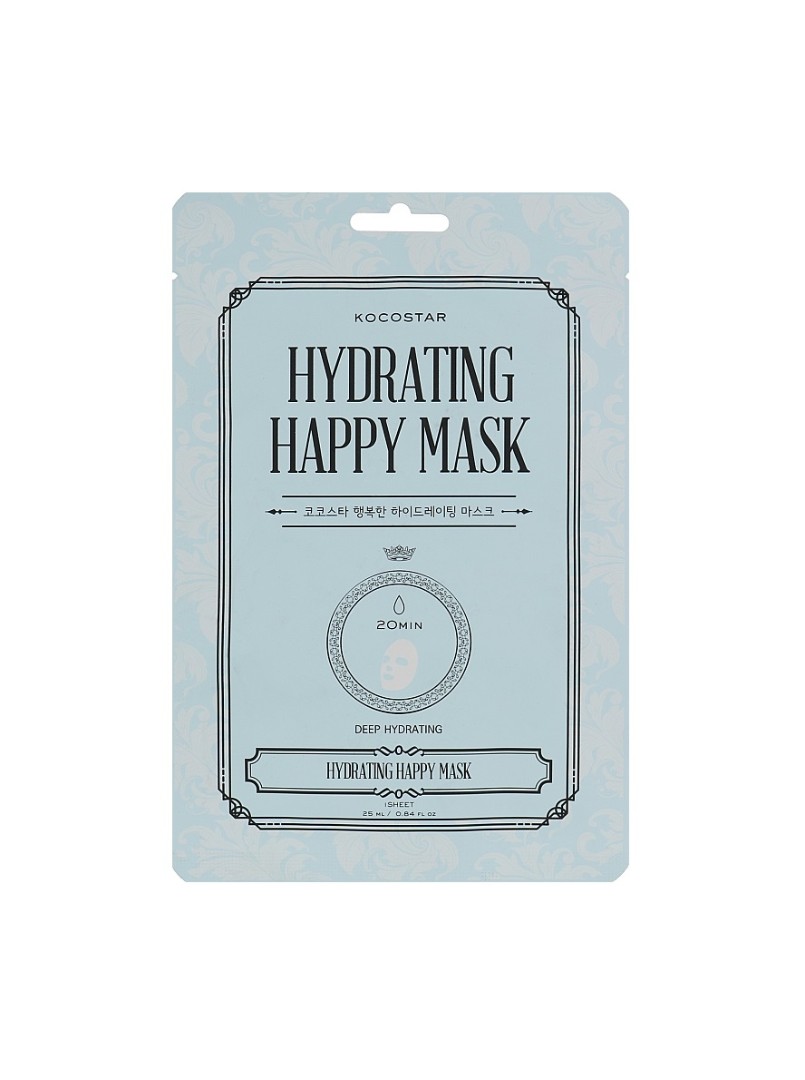 Маска Kocostar Hydrating Happy Mask увлажняющая