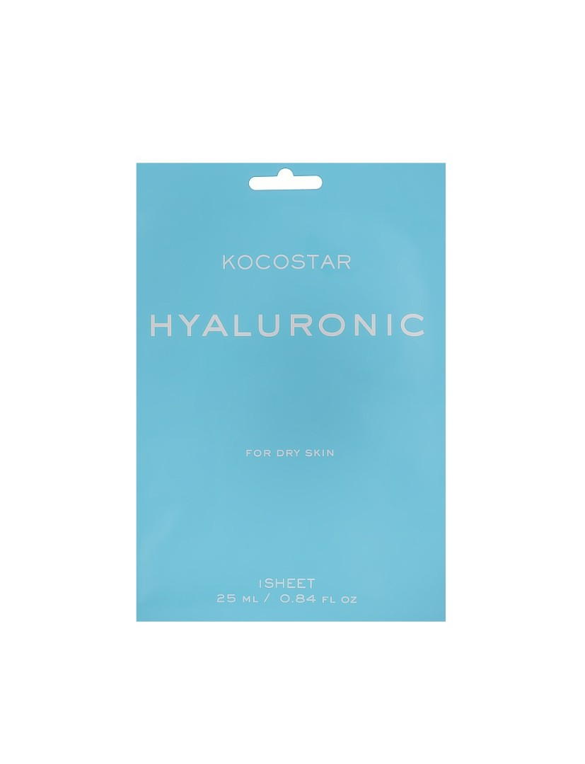 Маска Kocostar Маска з гіалуроновою кислотою для зволоження сухої і чутливої шкіри