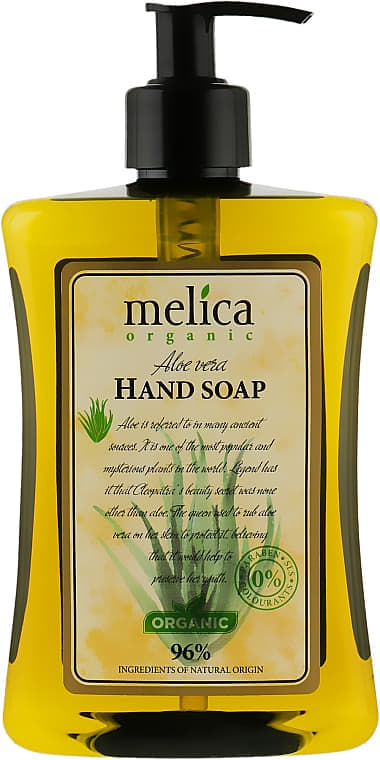 *Жидкое мыло Melica Organic Aлое вера 500 мл *Жидкое мыло Melica Organic Aлое вера 500 мл