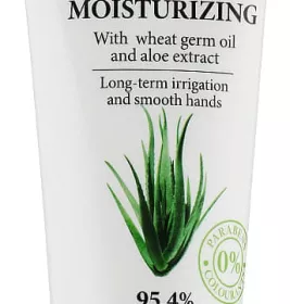 Крем Melica Organic Зволожуючий для рук з олією зародків пшениці та екстрактом алое 100 мл