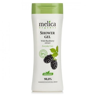 Гель Melica Organic для душу з екстрактом ожини 250 мл